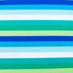 Jersey - Multicolor Lines Lime Blau